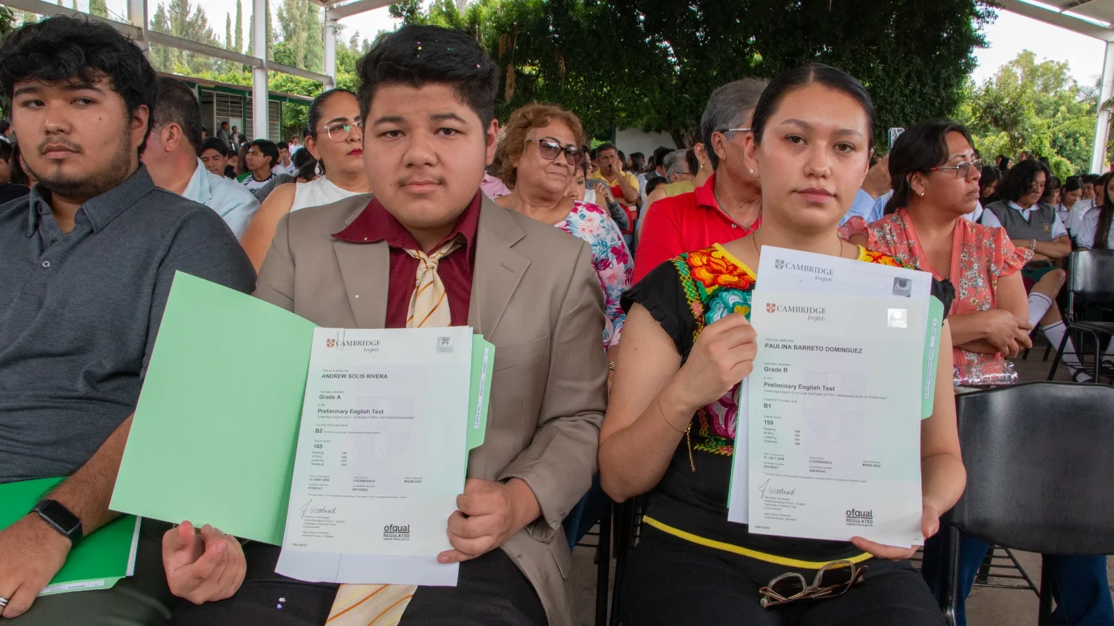 Galería de 6ta entrega de Certificados Cambridge de dominio del idioma Inglés KET A1, PET B1 y FCE B2