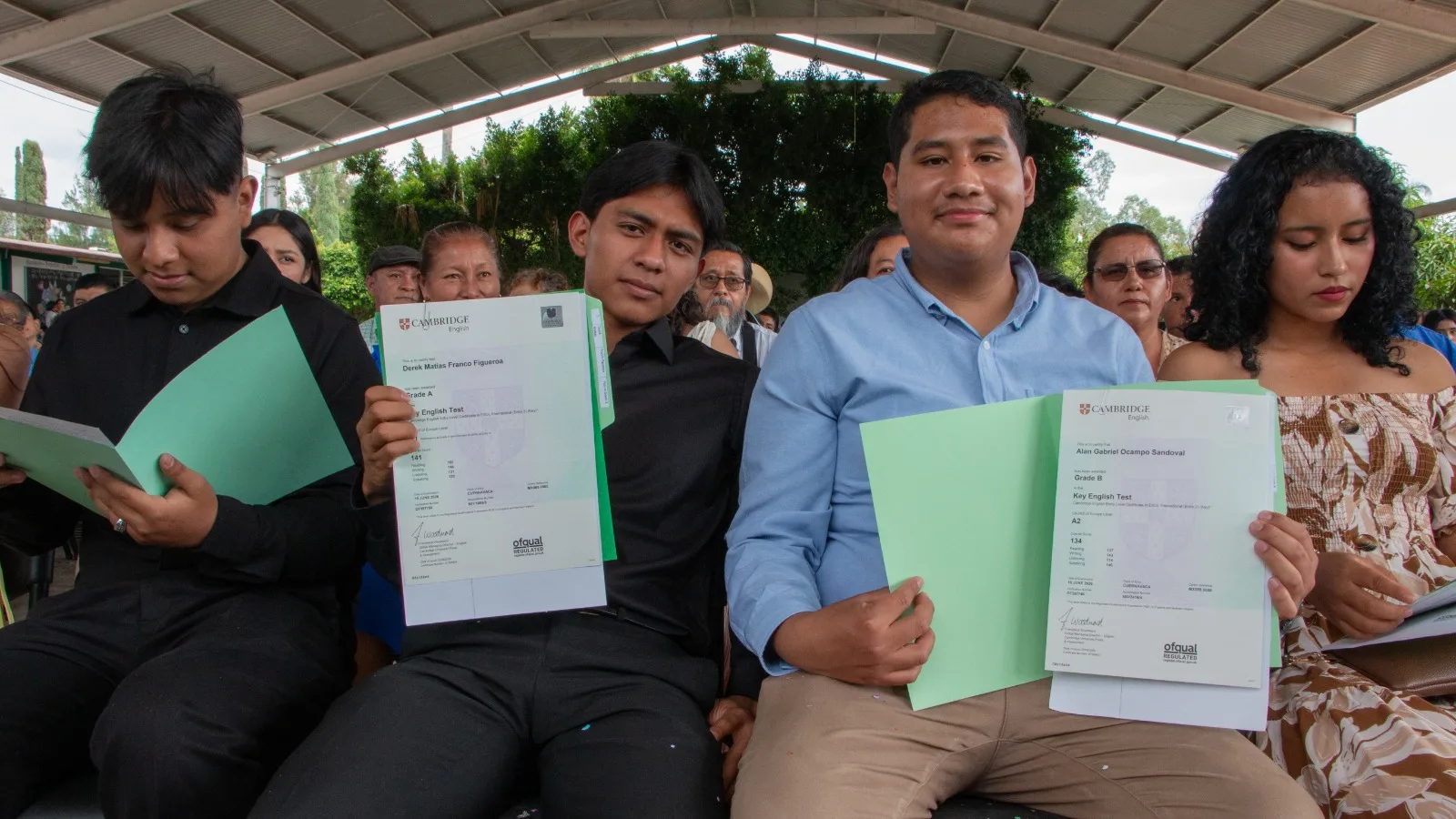 Galería de 6ta entrega de Certificados Cambridge de dominio del idioma Inglés KET A1, PET B1 y FCE B2