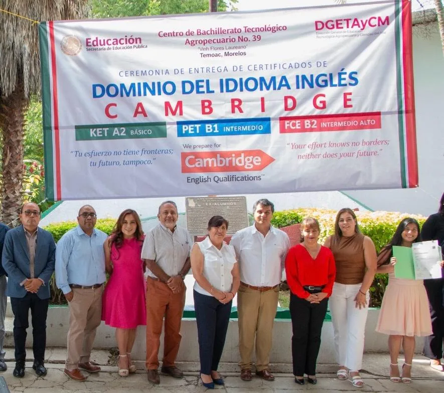 Galería de 6ta entrega de Certificados Cambridge de dominio del idioma Inglés KET A1, PET B1 y FCE B2
