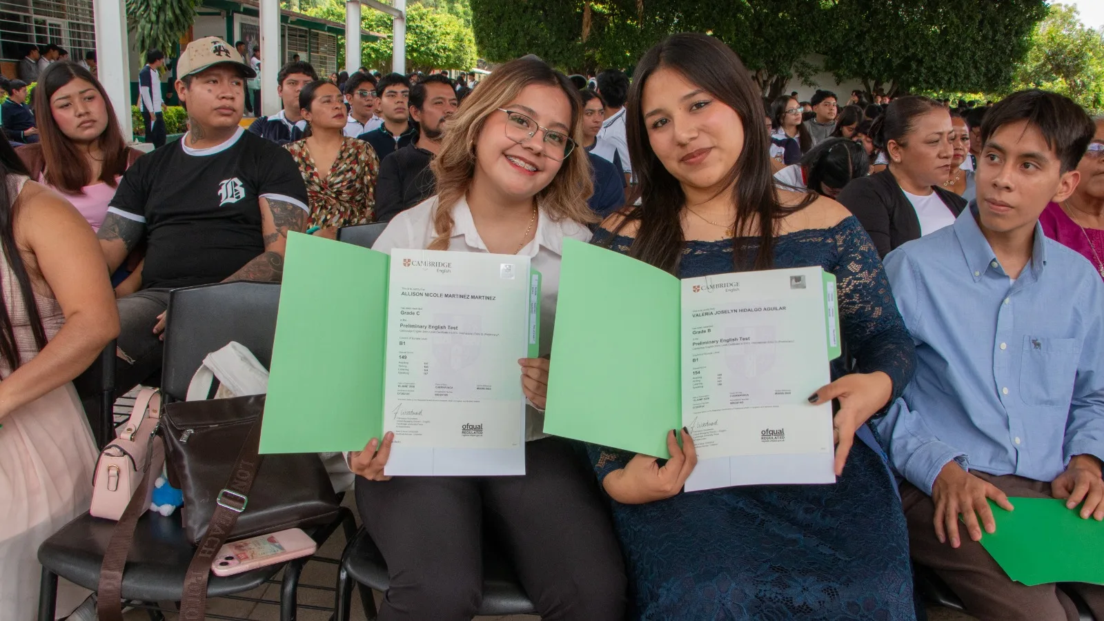 Galería de 6ta entrega de Certificados Cambridge de dominio del idioma Inglés KET A1, PET B1 y FCE B2