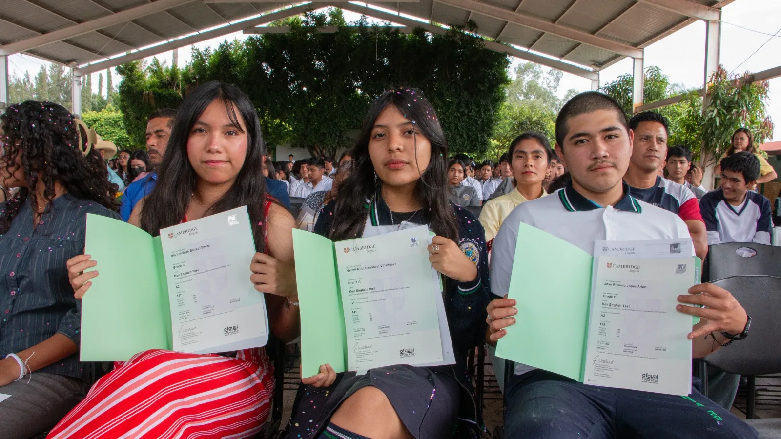 Galería de 6ta entrega de Certificados Cambridge de dominio del idioma Inglés KET A1, PET B1 y FCE B2
